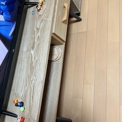 ローテーブル引き出し付き