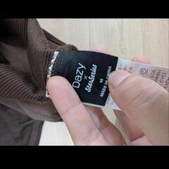 茶色 ワンピースの画像