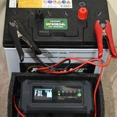 アトラス 充電制御車用 バッテリー αライン 開放型 65B24L***2024.11.18購入  韓国製の画像
