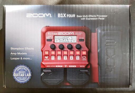 ZOOM B1X FOUR ベース用マルチエフェクター