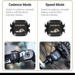 【手渡し価格！】新品未使用5点セット！GPSサイクルコンピュータ，ハートレートセンサー，ケイデンス，スピードセンサー，ハンドルマウントの画像
