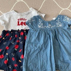 子供服　ワンピース　Lee  GAP 80 女の子
