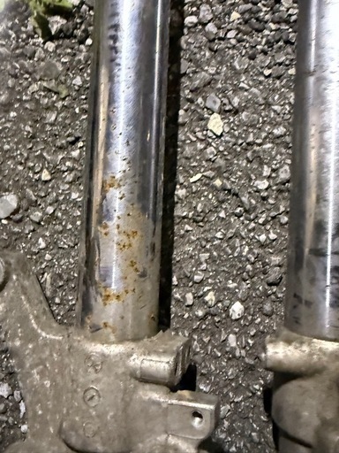 dトラッカー オーバーホール済み フロントフォーク 配送 Dトラッカー フロントフォーク dトラッカー オーバーホール済み