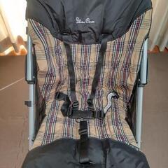 【中古】ベビーカー 日本育児 シルバークロス マイクロの画像