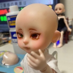 カスタムドール　ボディ付き　セリア　の画像