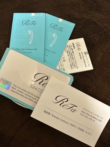 新品未使用⭐︎明日まで⭐︎ReFa ファインバブルワン シャワーヘッド