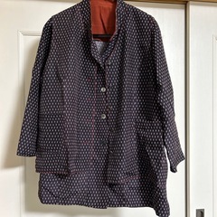 着物リメイク　ベストとシャツ
の画像