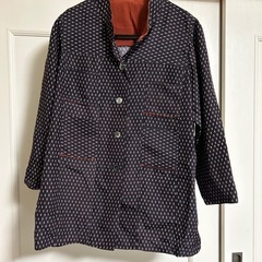 着物リメイク　ベストとシャツ
