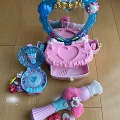 決まりました！積木、プリキュアおもちゃ、ズボンレギンス、100サイズ3点の画像