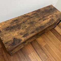 ⭐️近場限定配送無料⭐️
木目調ローテーブル　テレビ台　120センチ　の画像