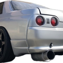 日産　スカイライン　R32 タイプM ドリ車　一時抹消GTRバンパーの画像