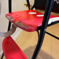 子供用 ハイチェア ミッキーマウスの画像