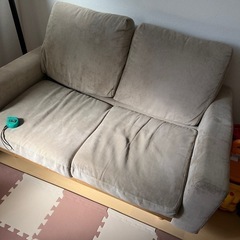 ベージュソファ　