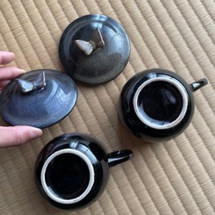 夫婦湯呑み　コップ　蓋つきマグカップ　コーヒー　茶碗蒸しの画像