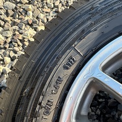 バリ溝 バンタイヤ 純正アルミホイール 145/R12 軽自動車 コンパクトカーの画像