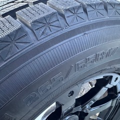 スタッドレス 265/65R17、ランドクルーザープラド、2023年製、RockKelly、ホイールの画像