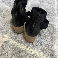 ほぼ新品　女の子サンダル　22センチの画像