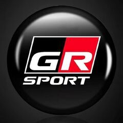 2個セット GR SPORT トヨタ TOYOTA GAZOO Racing ガズー レーシング 3D クリスタルエンブレム 15mm 鍵穴マーク 鍵穴隠し キーレス 内装 TRDの画像