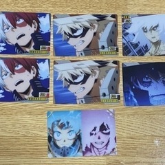 僕のヒーローアカデミア ヒロアカ ヴィランカードセットの画像