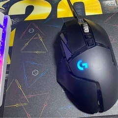 Logicool G ゲーミングマウス G502 有線 USB 接続 マウス HERO 動作確認済み。の画像