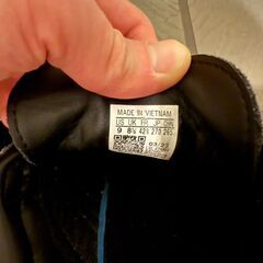 【清掃済み】【美品】adidas samba 27.0cm アディダス サンバ 黒x白の画像