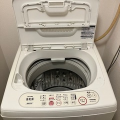 東芝洗濯機AW-50GA 風乾燥機能付き (TOMMY) 櫛ケ浜の生活家電《洗濯機