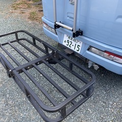 メーカー不明のヒッチキャリア 軽サイズの画像