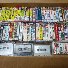 演歌カセットテープ ５８本 カラオケ