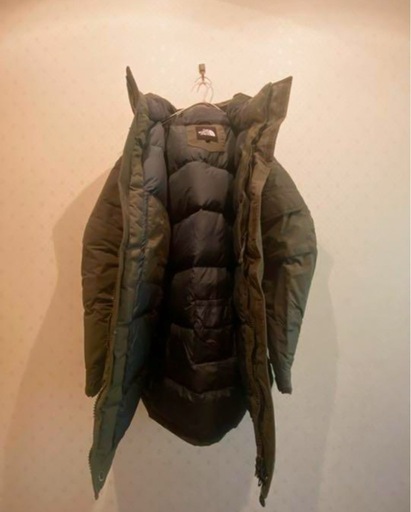 ✨お取引中✨THE NORTH FACE700フィル相当オリーブグリーンイカルイトダウンジャケットパーカー