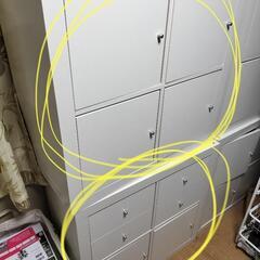 C7【まとめて無料】IKEA シェルフユニット expedit ...