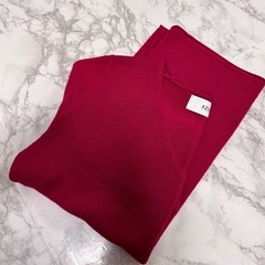 🤍AZULbymoussy ワインカラーニット 