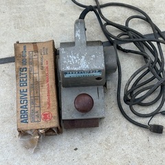 ★中古★マキタ Makita 電気ベルトサンダ モデル9400 ベルト寸法100x610m/m 電動工具 研磨機 動作確認済 の画像