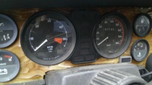 ジャガーXJS-6n 内装部品タコメーター等メーターパネル他