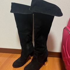 最終値下げ Mサイズ ロングブーツの画像