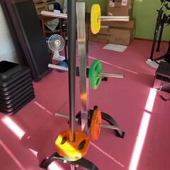 バーベルラックを差し上げます