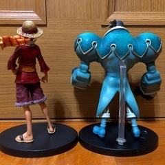 ワンピース　フィギュア　ルフィー　フランキーの画像