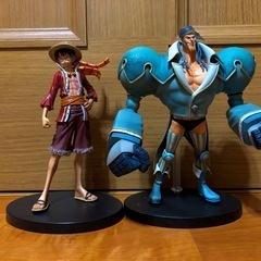 ワンピース　フィギュア　ルフィー　フランキーの画像