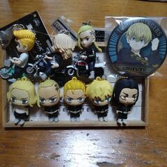 激レア！非売品！！東京リベンジャーズフィギアフルコンプ！キーホルダー、ワコーレセット！の画像