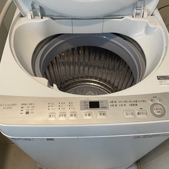 【動作問題なし！】シャープ縦型洗濯機の画像