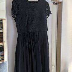 【美品】セレモニーレディーススーツ　11号の画像