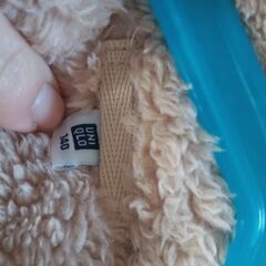 【新品】UNIQLOボアアウター　140の画像