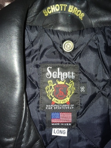 Schott 613UST ONESTAR TALL サイズ36 ライダース