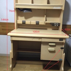 学習机+回転式椅子  A127の画像