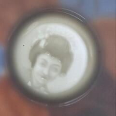 九谷焼 日本里帰り 1945年占領日本（オキュパイドジャパン） 豪華金彩薩摩人物図案 透かし絵 オールド 色絵の画像