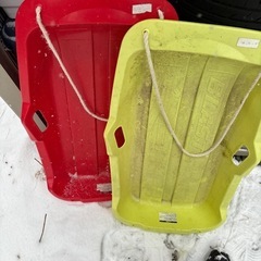 ソリ〜譲ります！2セットで！