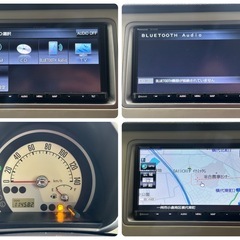 車検R8/9迄　TVナビBluetooth 社外グリル　ツートン　アルトラパンの画像