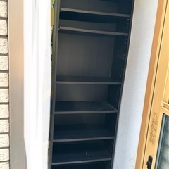 高さのある、カラーボックス　収納棚