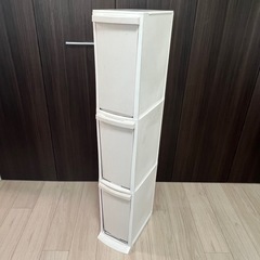 【無料】ゴミ箱／トラッシュボックス／３段ゴミ箱