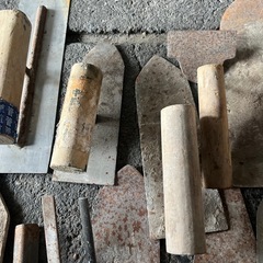 ☆現状品☆左官　道具　コテ　14本セットの画像