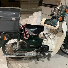 ホンダ　スーパーカブ　50 2008 aa01 原付　バイクの画像